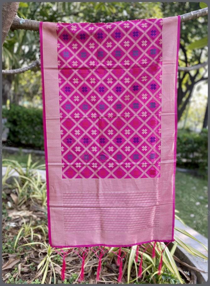 Banarasi Silk 1 Ethnic Wear Wholesale Dupatta Collection
